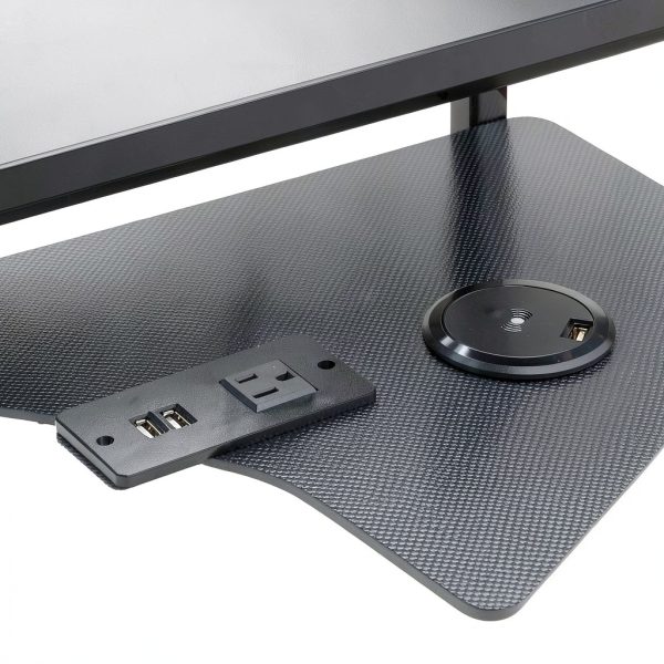 OSP Gaming Desk with RGB LED Lights and Wireless Charging-6