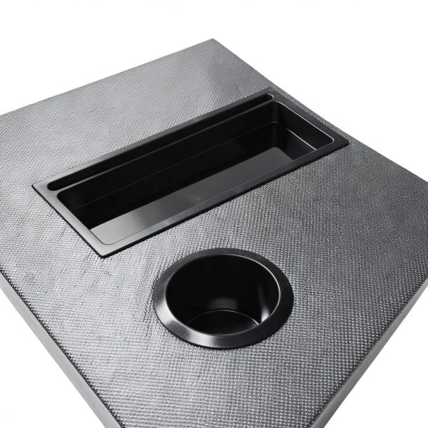 OSP Gaming Desk with RGB LED Lights and Wireless Charging-5