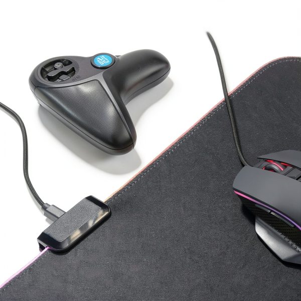 Lumen8 RGB LED Gaming Mouse Pad USB Powered Water Resistant-2