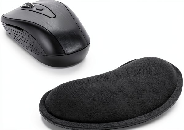 Allsop Ergoprene Gel Wrist Rest Small Black Computer-2