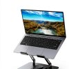 Laptop Stand 360 Swivel Ergonomic Aluminum Adjustable Height-5