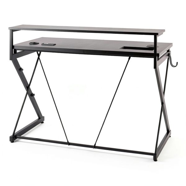 OSP Gaming Desk with RGB LED Lights and Wireless Charging-3