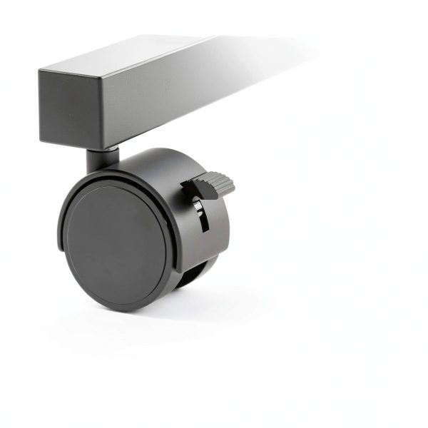 Homcom Standing Desk Adjustable Height Power Outlets Wheels-5