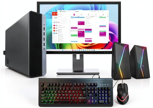 HP ProDesk 600G4 Desktop Intel i5 16GB RAM SSD-0