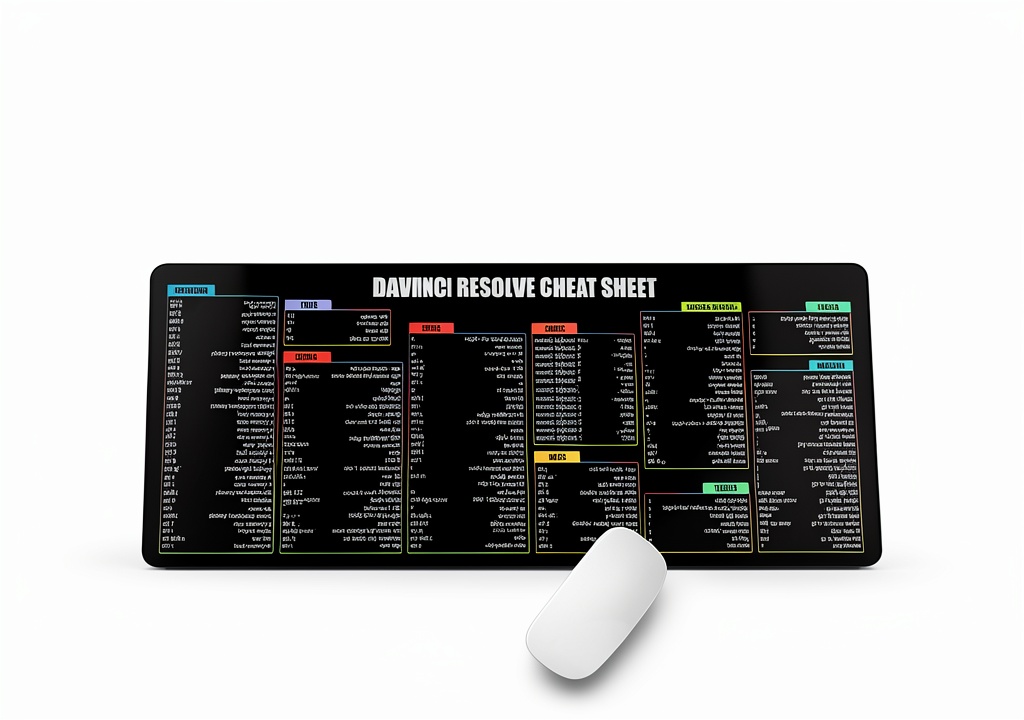 Custom mouse pad displayed on a modern desk with keyboard and mouse